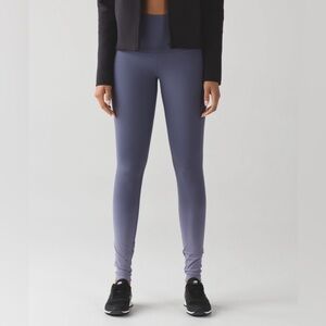 Lululemon Wunder Under Pant (Hi-Rise) (Ombre) Ombre Greyvy Size 8